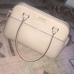 Lightpinkish nude kate spade bag